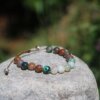 Bracelet réglable en pierres véritables - Elixirs de sagesse