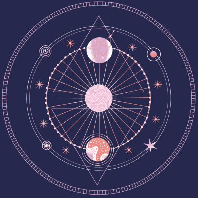 Astral Star Light Mandala